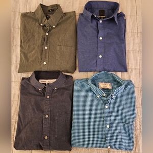 Bundle of 4 men's shirts